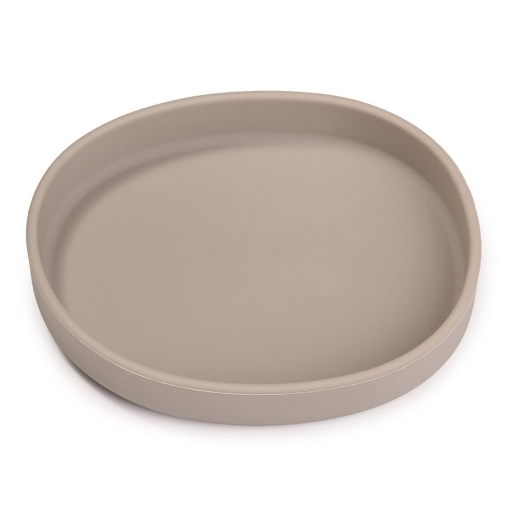 BPA-free silicone toddler plates with suction base, dishwasher and microwave safe for babies and kids, from Everything Baby