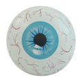 Green Halloween inflatable outdoor decoration with LED light-up bloodcharge eyeballs, ideal for lawn and garden Halloween decor.