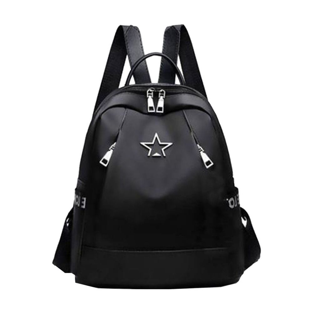 Water-repellent women's anti-theft casual backpack with large capacity, convertible shoulder straps, ideal for travel, school, and outdoor use.