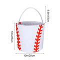 Colorful Easter kids' portable storage bucket by Everything Baby, versatile tote for candy, snacks, and toys.