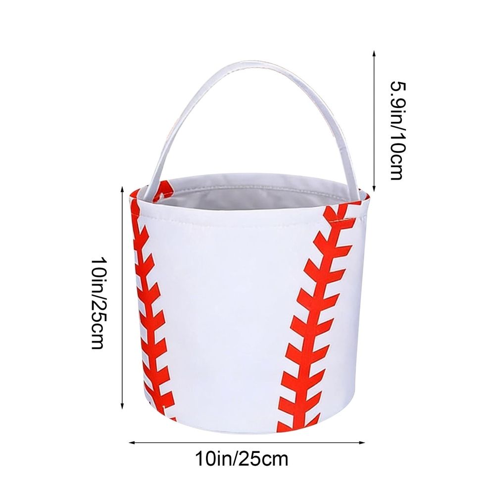 Colorful Easter kids' portable storage bucket by Everything Baby, versatile tote for candy, snacks, and toys.