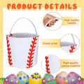 Easter kids portable storage bucket by Everything Baby, colorful multi-purpose tote for candy, snacks, and toy storage.