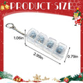 Silent keyboard clicker toy with keychain for kids, stress relief, colorful axis design, from Everything Baby musical toy collection.