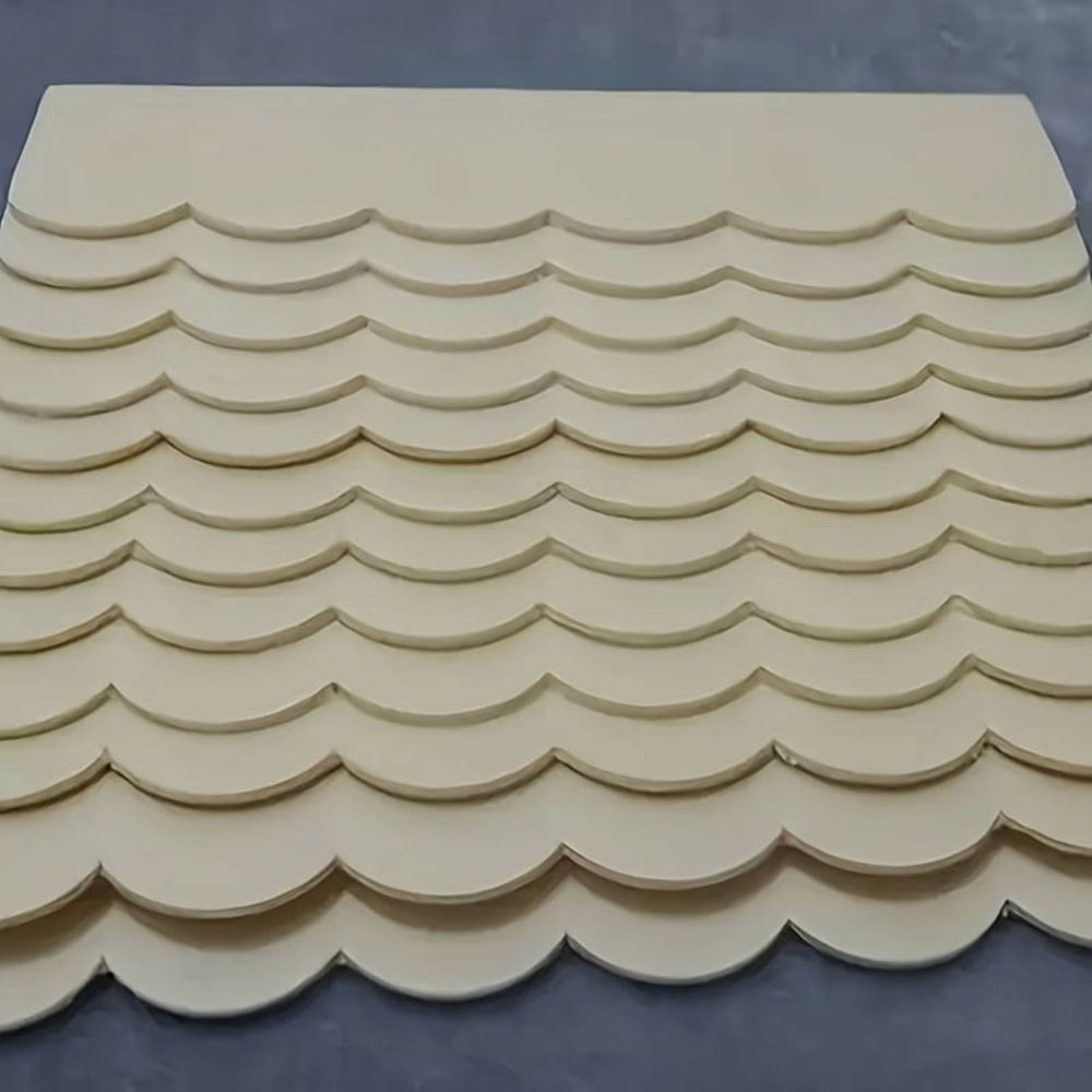 Miniature wooden roof tiles for dollhouse DIY projects, part of baby and kids building toys by Everything Baby.