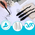 Blending stumps for drawing with 40 sponge wipes, ideal for shading and highlighting in art and sketching projects.