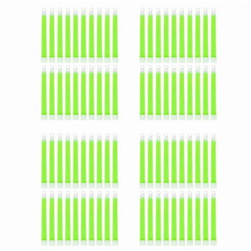 40-pack glow-in-the-dark survival sticks for camping and emergency use, brightly glowing outdoor survival light sticks by Everything Baby.