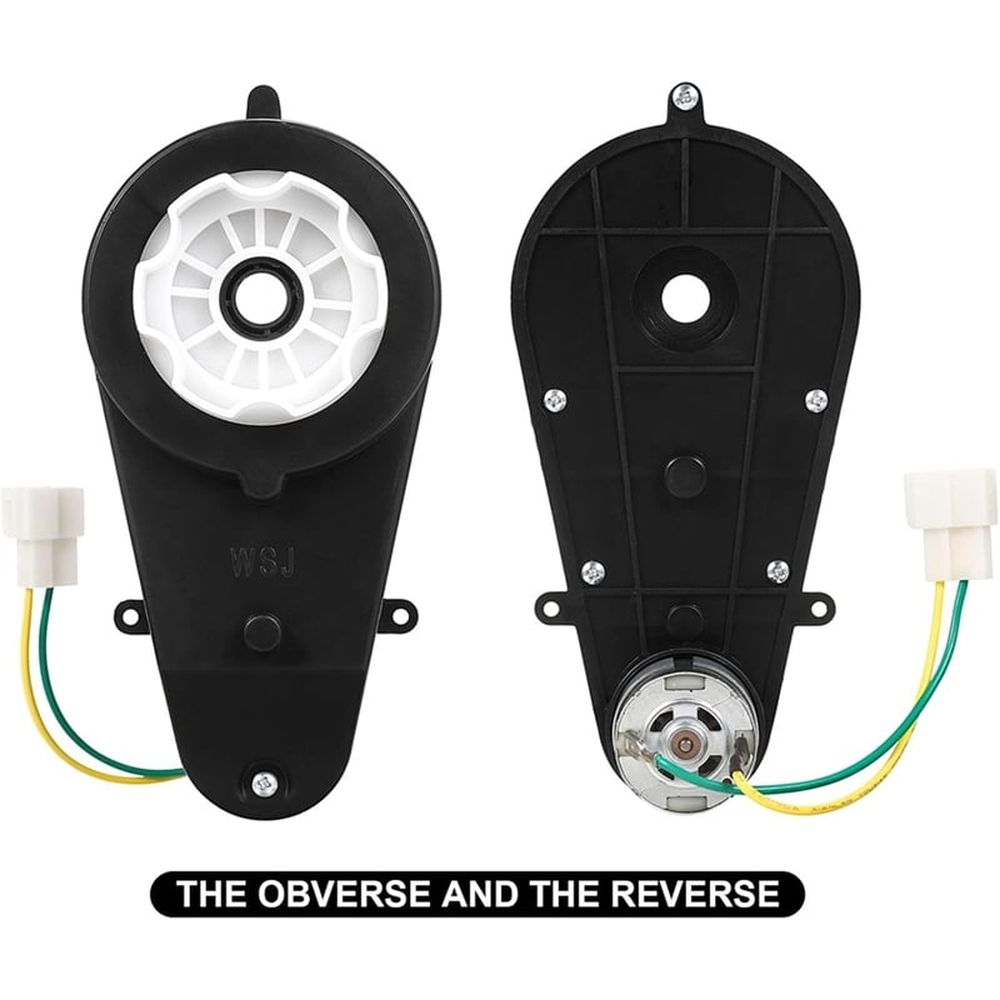 RS555 2-pack 24V replacement motors for kids ride-on cars, 45000 RPM, compatible with ride-on toys by Everything Baby.