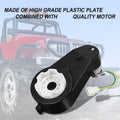 RS555 2-pack 24V replacement motors for kids ride-on toys, showing compact electric motors with wiring and connectors.