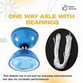 Double-head diabolo toy by Everything Baby, outdoor fitness toy for kids and elderly, featuring colorful spinning diabolo and yo-yo design.