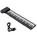Foldable 49-key electronic keyboard piano roll-up toy for kids from Everything Baby, ideal for beginners and musical play.