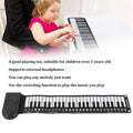 Foldable 49-key electronic keyboard piano roll-up toy for kids, lightweight and easy to play, designed for beginners by Everything Baby.