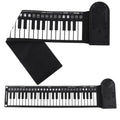 Foldable 49-key electric keyboard piano roll-up toy for kids, beginner-friendly musical toy from Everything Baby.