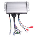 Electric bicycle brushless DC controller for 36V-84V bikes, 2500W sine wave controller for electric scooters, compatible with ride-on vehicles.