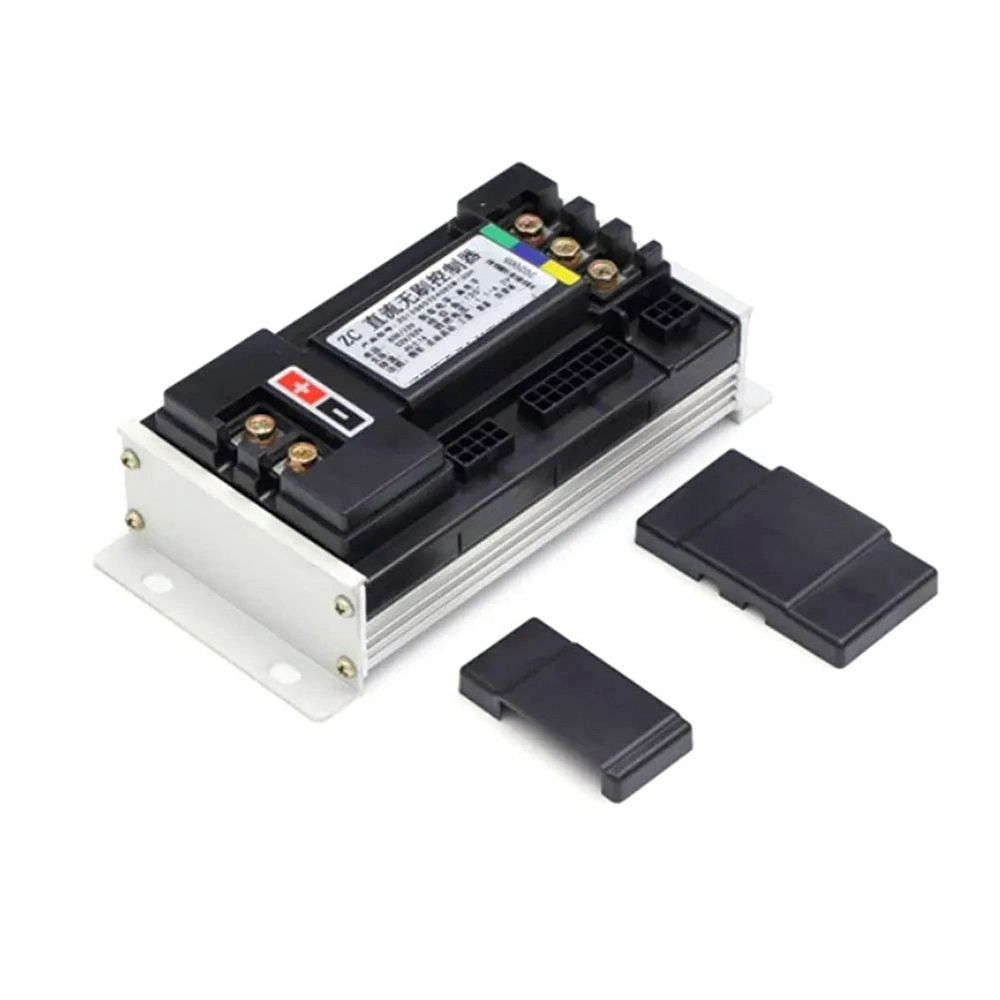 Electric bicycle controller for 36V-84V battery, 48V 2500W sine wave, suitable for electric scooters and ride-on cars.