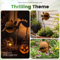 Metal carnivorous plants garden stake by Everything Baby, iron construction, eye-catching outdoor lawn decor for year-round display.