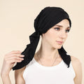 Women’s pre-tied beanie headwear turban cap, stylish sleep hair cover and headscarf for women by Everything Baby.