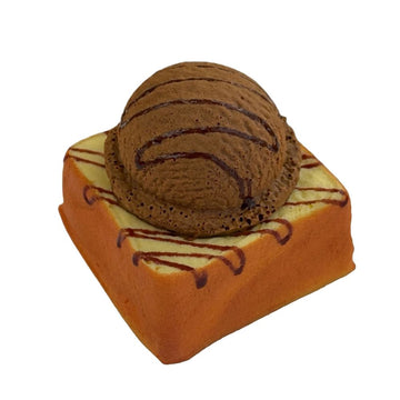 Slow Rising Squishies Bread, Realistic Bread Squishies with Butter Scent, Soft Sticky Squishies Toy, Stress Relief Fidget for Focus, Popular Squishies Gift Party Favor