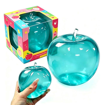 Apple Squishies,Blue Apples Squishies Shaped Stress Balls,Slow Rebound Clear Squeeze  Toy Anxiety Relief Soft Stress Ball Pinch Sensory Toy