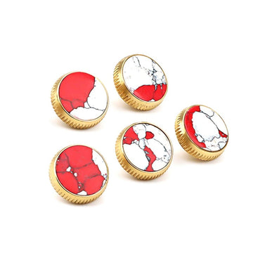 5Pcs Trumpet Button Finger Buttons Musical Instrument Tool Buttons Instrument Accessory Trumpet Finger Key Buttons Set