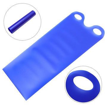 Plastic Snowboard with Hollow Handle Design for Outdoor Winter Sports and Snow Activities - 1 Set