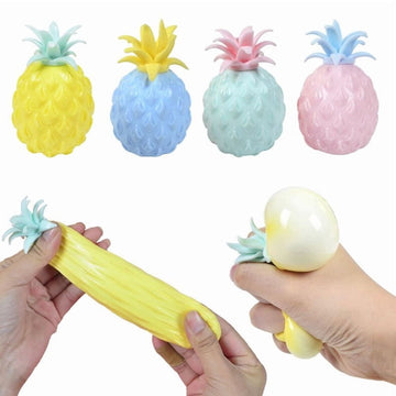 Giant Pineapple Squishies, Fidget Toys Adults & Teens, Easter Basket Stuffers, Pineapple Funny Stress Relief Collectible, Sensory Stress Squeeze Toys_1pc
