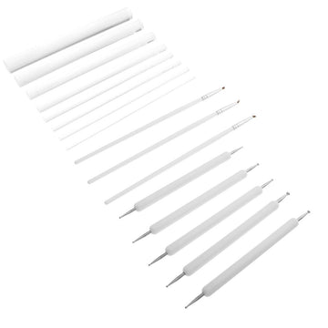 Stone Painting Pen Art Mandala Dotting Tools Markers Pens White