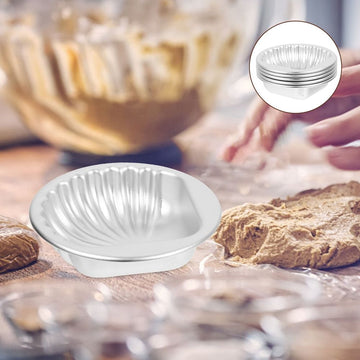 Set of 5 Non-Stick Round Cake Pans for Baking, Cake Tins Molds for Home and Bakery Use