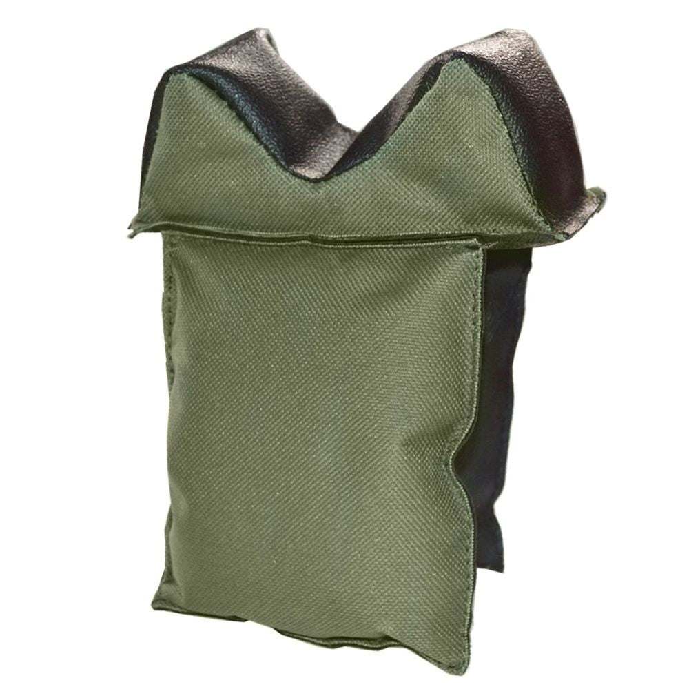 Pre-filled outdoor shooting rest sandbags with stable support for hunting or shooting accessories, designed for outdoor use.