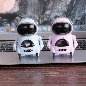 RC Robot Singing 939A Pocket Robot Talking Interactive Dialogue Voice Recognition Record Singing Dancing Telling Story Mini Robot Toy