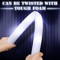 24-pack LED foam light sticks from Everything Baby, 18-inch glow wands for kids' parties, raves, concerts, and camping.