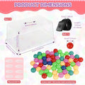 Four sets of interactive baby shower games with shaking balls and table tennis twerk game for boys or girls by Everything Baby.