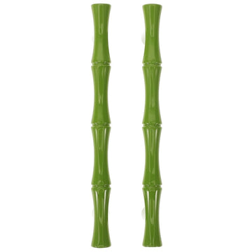 Dresser Drawer Pull Modern Style Furniture Pull Green Zinc Alloy 2Pcs