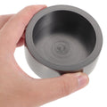Black graphite mold for metal smelting, round ingot shape, high performance, used in outdoor toy play equipment for kids