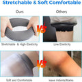 Waterproof cast cover for kids' legs, reusable shower protector from Everything Baby, keeps dressings dry after foot or ankle surgery.