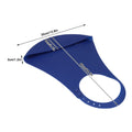 Adult silicone waterproof bib with adjustable pocket, designed for elderly and disabled, featuring a soft, flexible, easy-to-clean material.
