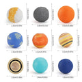 Set of 9 plastic building toys from Everything Baby, designed for kids’ educational and decorative play.