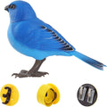Realistic singing chirping bird toy for kids, battery-operated with motion, cute and interactive bird simulation for pretend play.