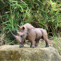 Woolly rhinoceros toy from Ancient Creatures collection by Everything Baby, suitable for pretend play and educational decor.