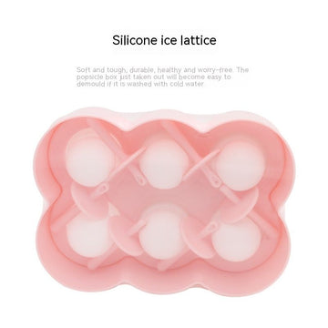 Pink silicone mini popsicle molds featuring cute baby animal shapes, ideal for making homemade ice pops for kids.