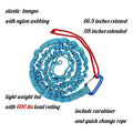 Reflective 3-piece mountain bike belt straps for parent-child outdoor riding, elastic traction gear for adults and kids.