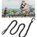 Reflective mountain bike belt straps for parent-child outdoor riding, elastic traction gear for adults and kids, portable and durable.