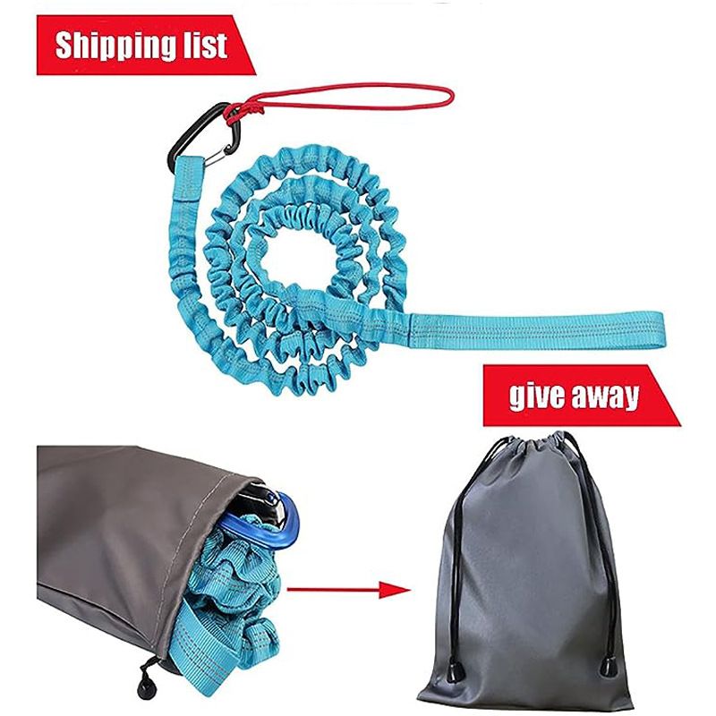 Reflective belt straps for mountain biking, suitable for adults and kids, portable outdoor traction gear from Everything Baby.