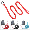 Three reflective mountain bike belt straps for parent-child outdoor riding, elastic and portable for adults and kids.