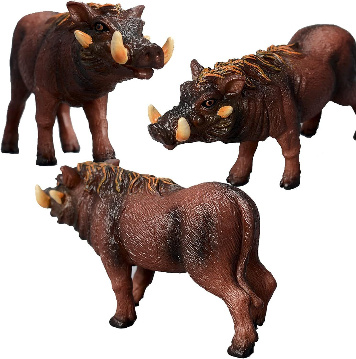 Wildlife World animal action figures for kids, perfect for pretend play, storytelling, and room decor, suitable for ages 4 and up.