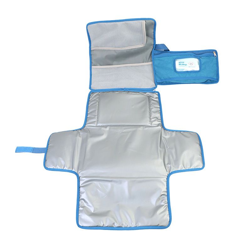 Portable Baby & Kids changing pad by Everything Baby with smart wipes pocket, ideal for newborn girls and boys, compact and easy to carry.