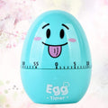 Cute egg-shaped kitchen timer from Everything Baby with mechanical rotating alarm, ideal for cooking and kitchen activities.