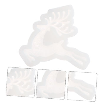 Reindeer-shaped Christmas candy and chocolate silicone mold, ideal for festive treats and baking, by Everything Baby.