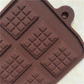 Silicone waffle chocolate molds by Everything Baby with 12 cavities, reusable non-stick candy and baking molds for DIY treats.
