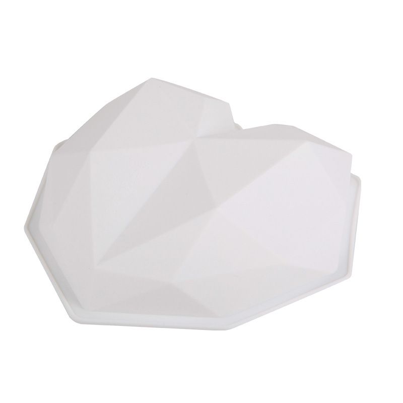 Breakable silicone heart mold for baking and chocolate, non-stick cake pop mold from Everything Baby for baking and confectionery.