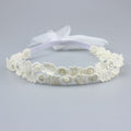 Soft, stretchy baby hair band by Everything Baby, perfect for newborns and toddlers for baby showers, baptisms, and weddings.